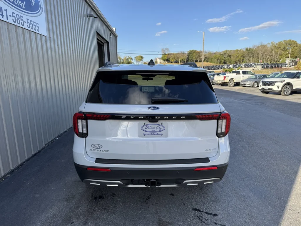Ford explorer 2025 back