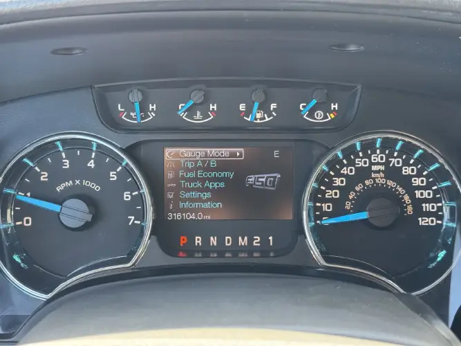 Meter 2014 Ford F-150 XLT